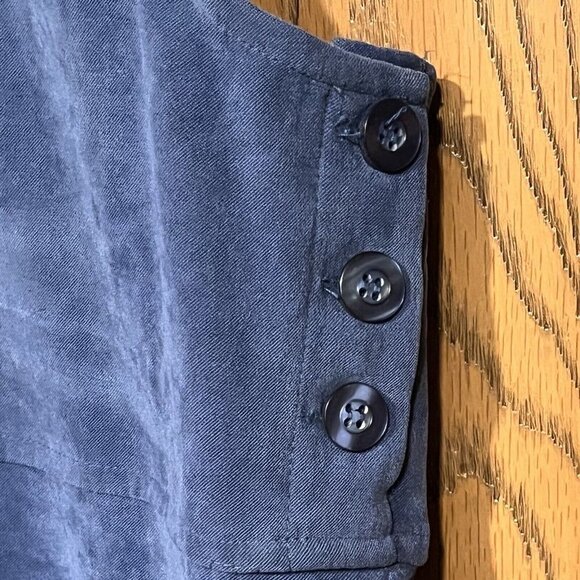 VTG‎ Mary McFadden Collection L Maxi Dress Embroidered Suede Velvet Look Jumper - Picture 10 of 16